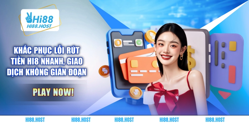 Khắc phục lỗi rút tiền HI8 nhanh, giao dịch không gián đoạn Khắc phục lỗi rút tiền HI8 nhanh, giao dịch không gián đoạn
